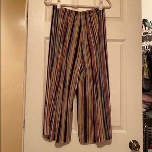 Multicolored stretch pants